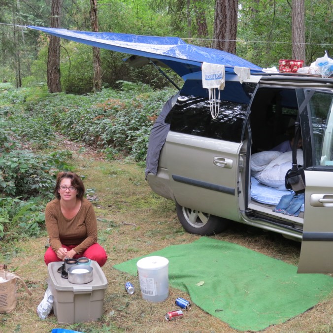 Home for the nine weeks on the hunt for land