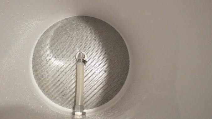 The clever false floor of the mash tun for straining out the spent malt