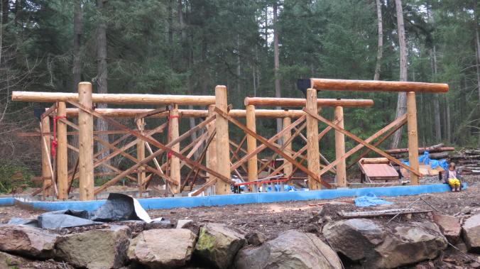 South beams going up