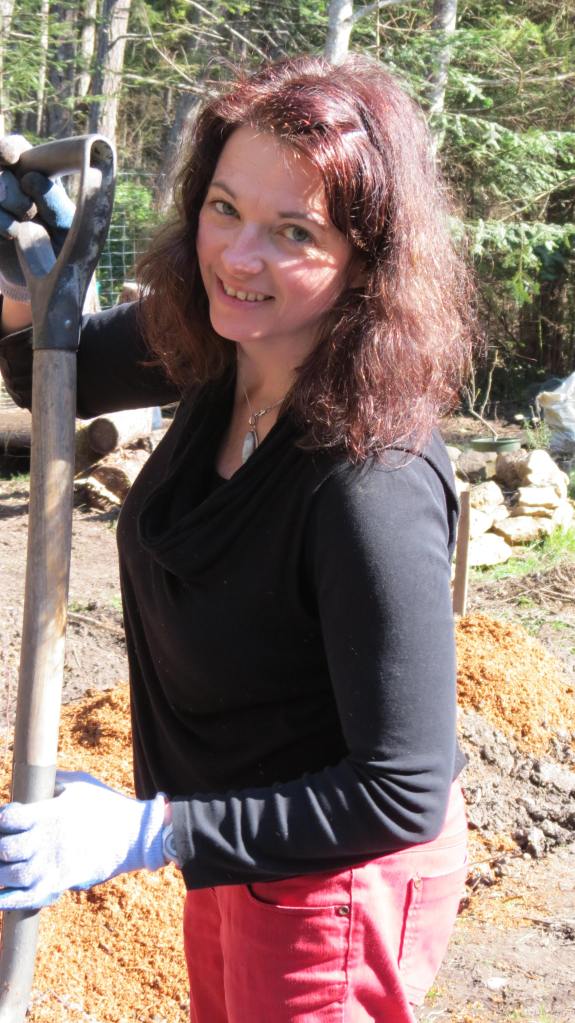 Happy to be shovelling